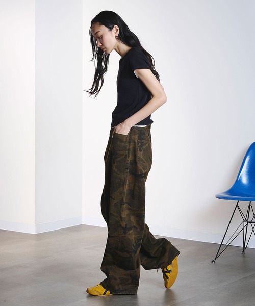 ROSE BUD(ローズバッド)の「PRINT PANTS(その他パンツ・レディース・ブラウン/カモフラージュ・M/S)」の11枚目の写真