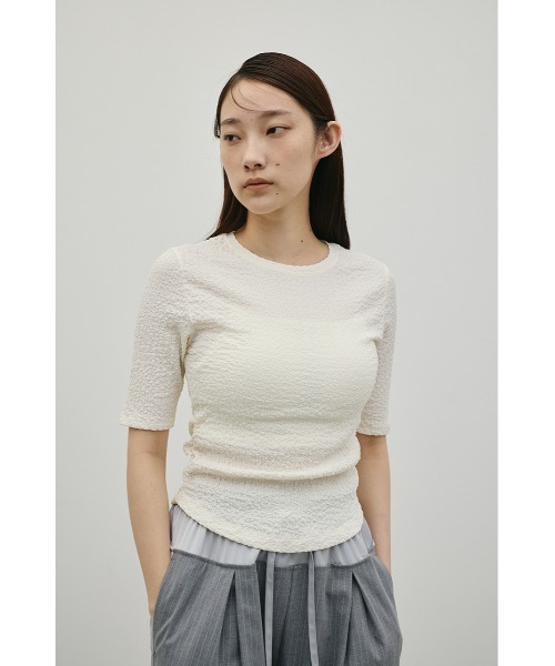 STYLEMIXER(スタイルミキサー)の「スウェルコンパクトT(Tシャツ/カットソー・レディース・ブラック/ライトグリーン/ホワイト・MEDIUM/SMALL)」の7枚目の写真