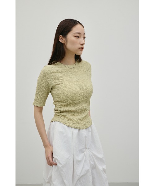 STYLEMIXER(スタイルミキサー)の「スウェルコンパクトT(Tシャツ/カットソー・レディース・ブラック/ライトグリーン/ホワイト・MEDIUM/SMALL)」の21枚目の写真
