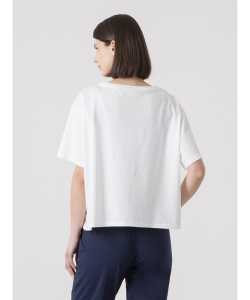 DIMENSIONE danza(ディメンシオーネ ダンツァ)の「ロゴ入りTシャツ(Tシャツ/カットソー・レディース・ホワイト・SMALL)」の2枚目の写真