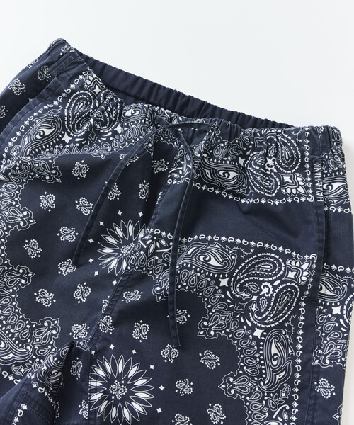 HAV-A-HANK(ハバハンク )の「HAV-A-HANK/ハバハンク HAV-A-HANK×FREAK'S STORE/ハバハンク 別注 バンダナ柄 イージーショーツ(その他パンツ・メンズ・チャコールグレー/ネイビー・MEDIUM/LARGE)」の14枚目の写真