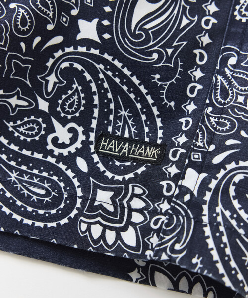 HAV-A-HANK(ハバハンク )の「HAV-A-HANK/ハバハンク HAV-A-HANK×FREAK'S STORE/ハバハンク 別注 バンダナ柄 イージーショーツ(その他パンツ・メンズ・チャコールグレー/ネイビー・MEDIUM/LARGE)」の17枚目の写真