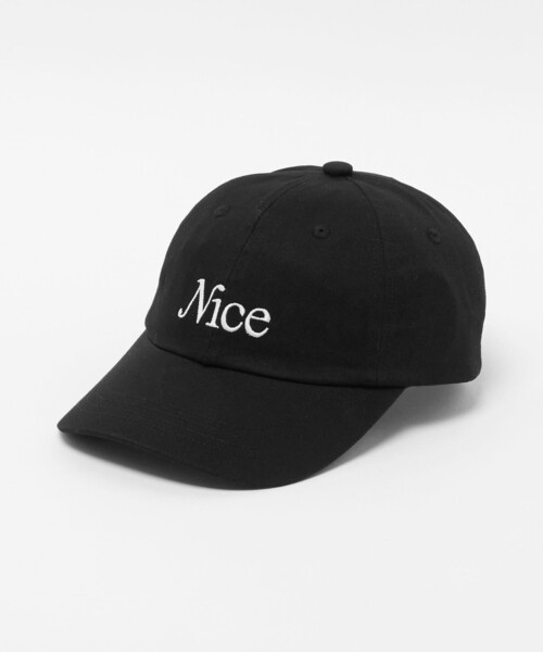 NICE WEATHER(ナイスウェザー)の「<NICE WEATHER>SIGNATURE キャップ 2(キャップ・メンズ・ライラック/ベージュ/ネイビー/グレー系/ブラック・FREE)」の2枚目の写真