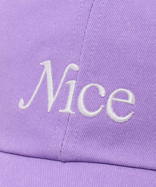 NICE WEATHER(ナイスウェザー)の「<NICE WEATHER>SIGNATURE キャップ 2(キャップ・メンズ・ライラック/ベージュ/ネイビー/グレー系/ブラック・FREE)」の16枚目の写真