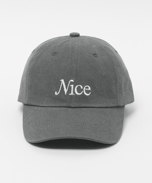 NICE WEATHER(ナイスウェザー)の「<NICE WEATHER>SIGNATURE キャップ 2(キャップ・メンズ・ライラック/ベージュ/ネイビー/グレー系/ブラック・FREE)」の18枚目の写真
