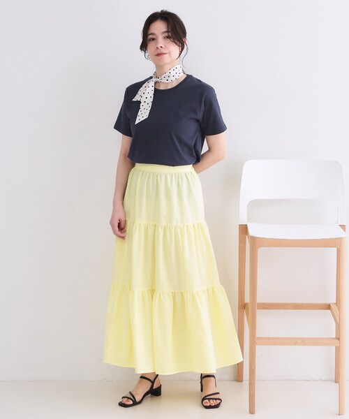 OPAQUE.CLIP(オペークドットクリップ)の「【FRUIT OF THE LOOM/フルーツオブザルーム】別注オリジナルパックTシャツ(Tシャツ/カットソー・レディース・ホワイト/ネイビー/レッド系1/チャコールグレー・99)」の18枚目の写真