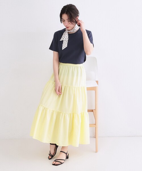 OPAQUE.CLIP(オペークドットクリップ)の「【FRUIT OF THE LOOM/フルーツオブザルーム】別注オリジナルパックTシャツ(Tシャツ/カットソー・レディース・ホワイト/ネイビー/レッド系1/チャコールグレー・99)」の19枚目の写真