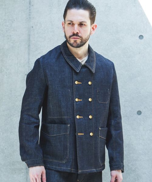 MR.OLIVE(ミスターオリーブ)の「14oz SELVEDGE DENIM / BASTION JACKET M263109(デニムジャケット・メンズ・インディゴブルー・SMALL/LARGE/MEDIUM)」の11枚目の写真
