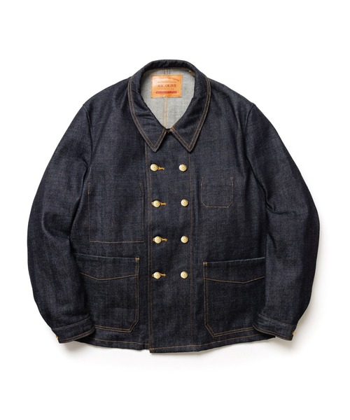 MR.OLIVE(ミスターオリーブ)の「14oz SELVEDGE DENIM / BASTION JACKET M263109(デニムジャケット・メンズ・インディゴブルー・SMALL/LARGE/MEDIUM)」の12枚目の写真
