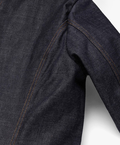 MR.OLIVE(ミスターオリーブ)の「14oz SELVEDGE DENIM / BASTION JACKET M263109(デニムジャケット・メンズ・インディゴブルー・SMALL/LARGE/MEDIUM)」の17枚目の写真