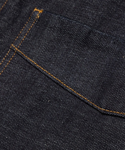 MR.OLIVE(ミスターオリーブ)の「14oz SELVEDGE DENIM / BASTION JACKET M263109(デニムジャケット・メンズ・インディゴブルー・SMALL/LARGE/MEDIUM)」の21枚目の写真