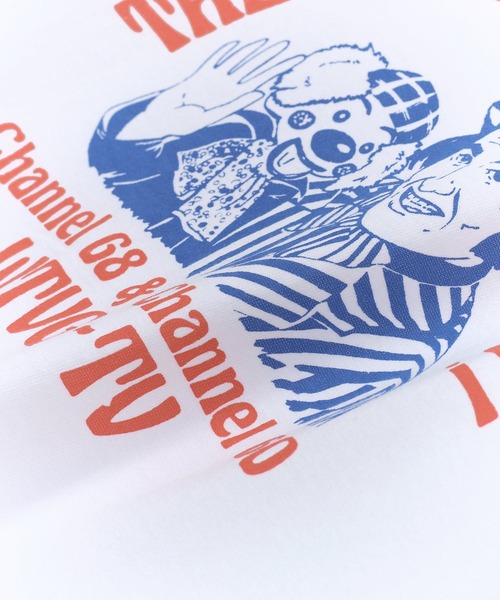 WORN FREE(ウォーンフリー)の「【 WORN FREE / ウォーンフリー 】UNCLE FLOYD LOGO S/S TEE(Tシャツ/カットソー・メンズ・ホワイト・S/M/L/XL)」の5枚目の写真