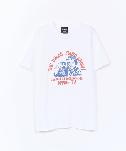 WORN FREE(ウォーンフリー)の「【 WORN FREE / ウォーンフリー 】UNCLE FLOYD LOGO S/S TEE(Tシャツ/カットソー・メンズ・ホワイト・S/M/L/XL)」の6枚目の写真