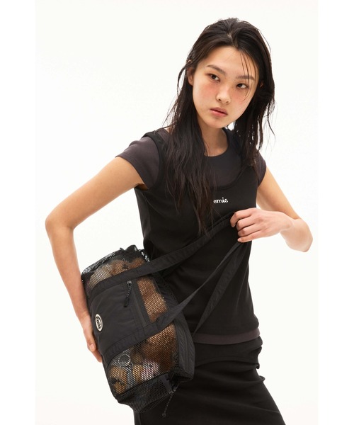 EMIS(イミス)の「(W) LAYERED-LIKE T-SHIRT(Tシャツ/カットソー・レディース・ライトブルー/ブラック・FREE)」の11枚目の写真