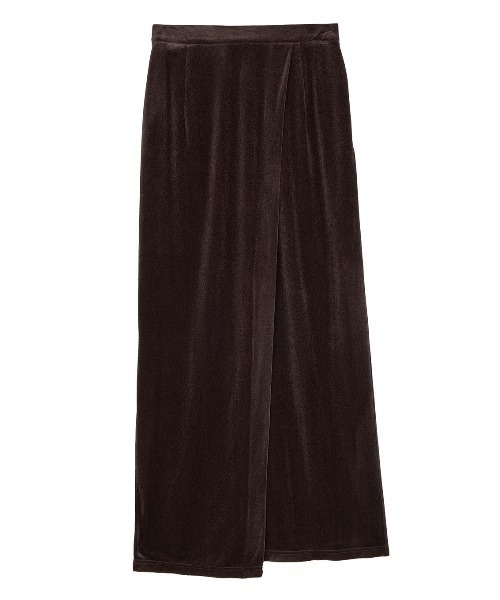 Ameri(アメリ)の「MEDI SHEER VELOUR WRAP LIKE SKIRT(スカート・レディース・ピンク/ブラウン/アイボリー・MEDIUM/SMALL)」の14枚目の写真