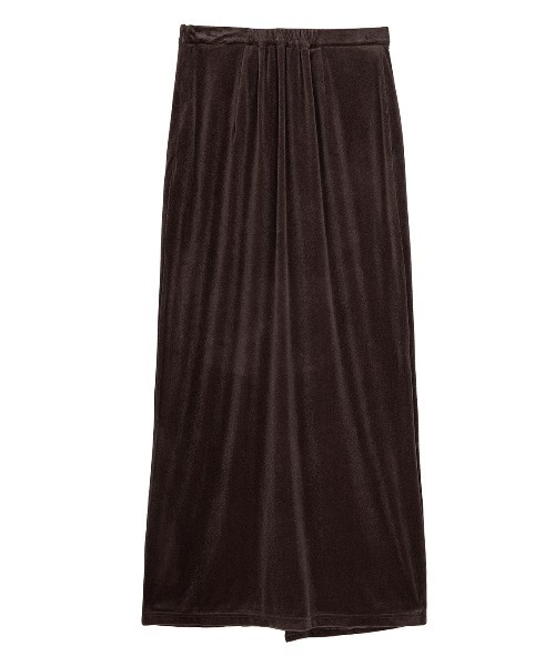 Ameri(アメリ)の「MEDI SHEER VELOUR WRAP LIKE SKIRT(スカート・レディース・ピンク/ブラウン/アイボリー・MEDIUM/SMALL)」の20枚目の写真