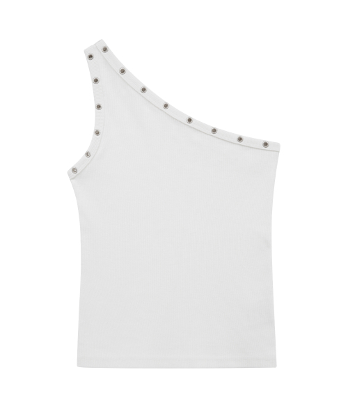 Midnight Move(ミッドナイトムーブ)の「ey shouler top (white)(Tシャツ/カットソー・レディース・その他・FREE)」の2枚目の写真