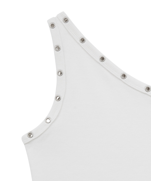 Midnight Move(ミッドナイトムーブ)の「ey shouler top (white)(Tシャツ/カットソー・レディース・その他・FREE)」の3枚目の写真