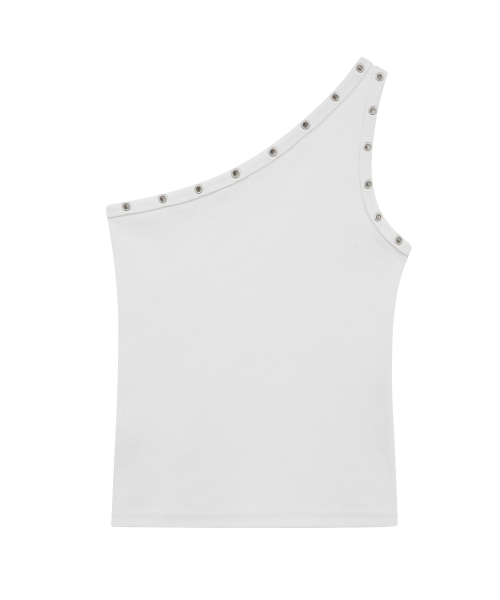 Midnight Move(ミッドナイトムーブ)の「ey shouler top (white)(Tシャツ/カットソー・レディース・その他・FREE)」の4枚目の写真