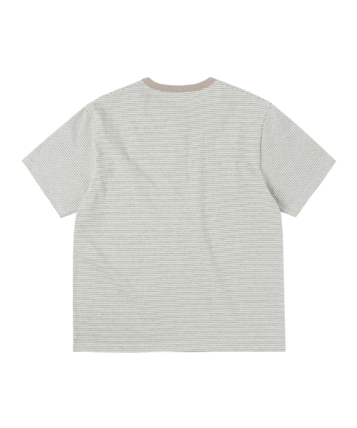 SUNNECT(ソネクト)の「ST Henley Neck Tee - Oatmeal(Tシャツ/カットソー・レディース・その他・1/2)」の2枚目の写真