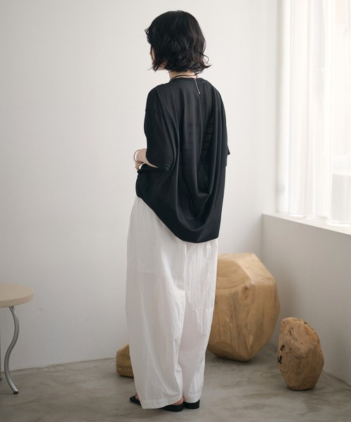 LAULEN(ローレン)の「back strap rib bandeau /バックストラップリブバンドゥ(チューブトップ・レディース・アイボリー/ブラック・FREE)」の19枚目の写真