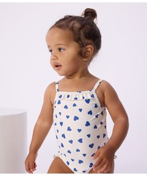 PETIT BATEAU（プチバトー）の「ハートプリント ワンピース水着（水着）」