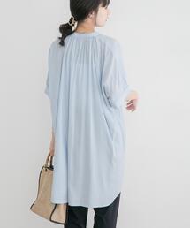 ITEMS URBANRESEARCH | スキッパーチュニックブラウス(シャツ/ブラウス)