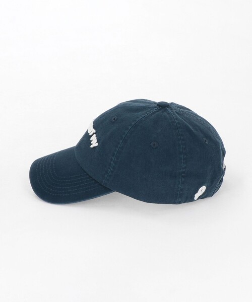 green label relaxing(グリーンレーベルリラクシング)の「<PICA PICA>NOT WITHOUT MY 刺繍しゅう キャップ(キャップ・メンズ・ネイビー・FREE)」の3枚目の写真