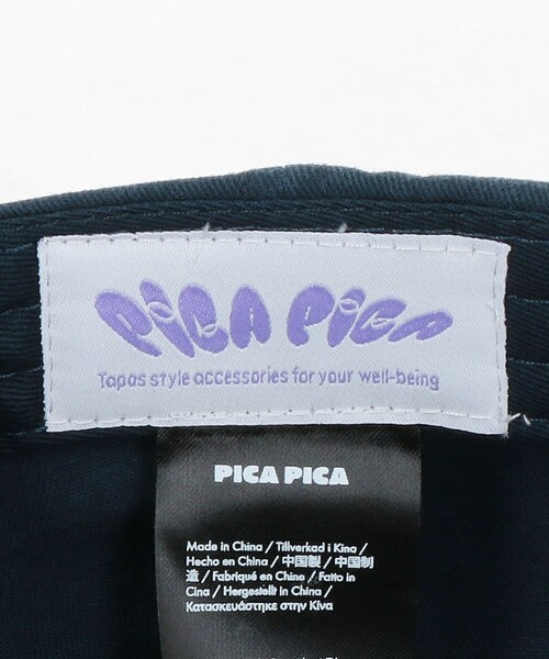 green label relaxing(グリーンレーベルリラクシング)の「<PICA PICA>NOT WITHOUT MY 刺繍しゅう キャップ(キャップ・メンズ・ネイビー・FREE)」の11枚目の写真