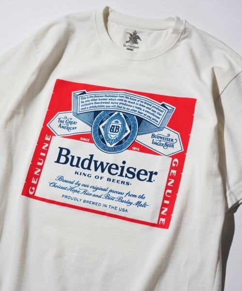 BUDWEISER バドワイザー / CLASSIC LABEL TEE（Tシャツ/カットソー