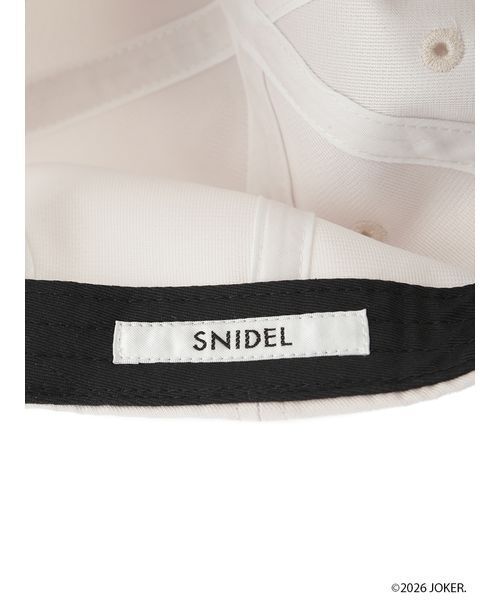 SNIDEL(スナイデル)の「【PINGU(TM)】ワンポイントキャップ(キャップ・レディース・ホワイト/ネイビー/レッド・F)」の13枚目の写真
