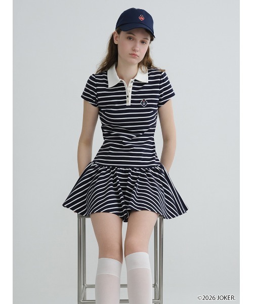 SNIDEL(スナイデル)の「【PINGU(TM)】ワンポイントキャップ(キャップ・レディース・ホワイト/ネイビー/レッド・F)」の4枚目の写真