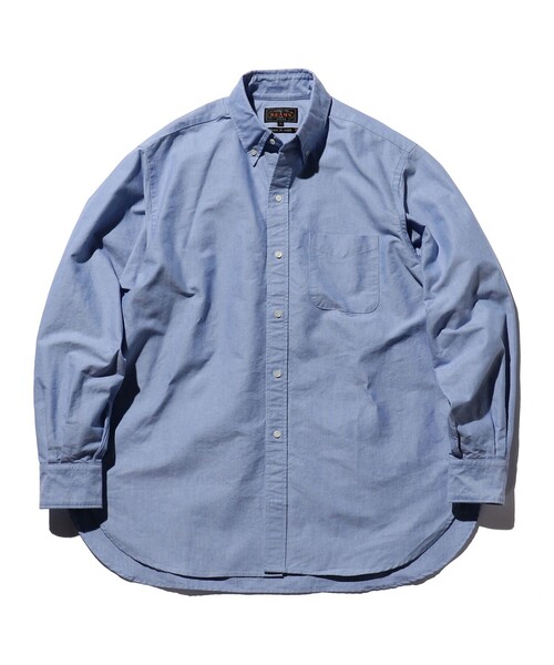 BEAMS PLUS(ビームスプラス)の「B.D. Classic-fit American Oxford(シャツ/ブラウス・メンズ・ブルー/ホワイト・L/S)」の2枚目の写真