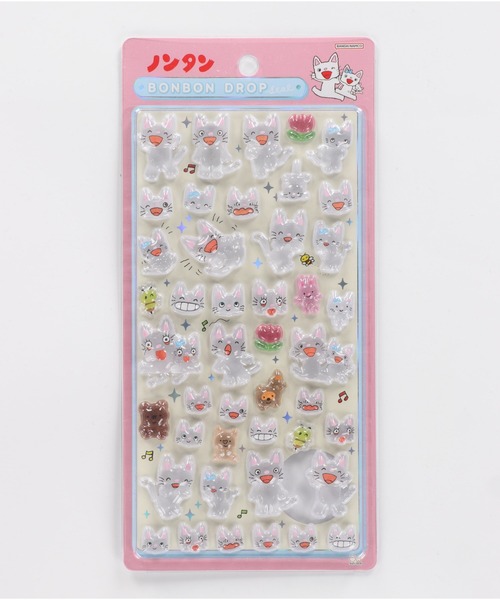nini toys（ニニトイズ）の「【nini toys】≪ノンタン≫ボンボンドロップシール/ぷくぷく/シール（ステッカー/テープ・レディース・B/A・ONESIZE）」の3枚目の写真