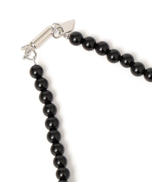 SHIPS(シップス)の「ミックス ジェムストーン ネックレス(ネックレス・レディース・オフホワイト/ブラック・ONE SIZE)」の4枚目の写真