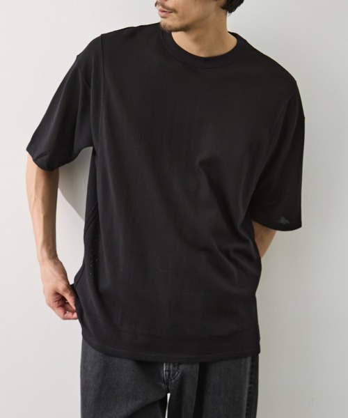 marka（マーカ）の「【MARKA/マーカ】メッシュTシャツ（Tシャツ/カットソー・メンズ・ブラック/グレー・1/2）」の5枚目の写真