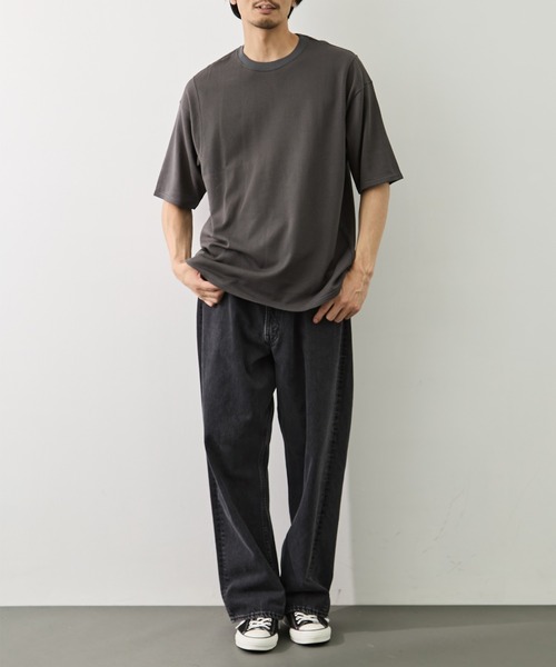 marka（マーカ）の「【MARKA/マーカ】メッシュTシャツ（Tシャツ/カットソー・メンズ・ブラック/グレー・1/2）」の7枚目の写真