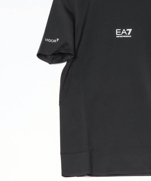 EMPORIO ARMANI EA7（エンポリオアルマーニイーエーセブン）の「【エンポリオ アルマーニ EA7】<オンライン限定>Dynamic Athlete クルーネックTシャツ VIGOR7テクニカルファブリック（Tシャツ/カットソー・メンズ・ブラック・XX-LARGE/X-LARGE/SMALL/X-SMALL/LARGE）」の6枚目の写真