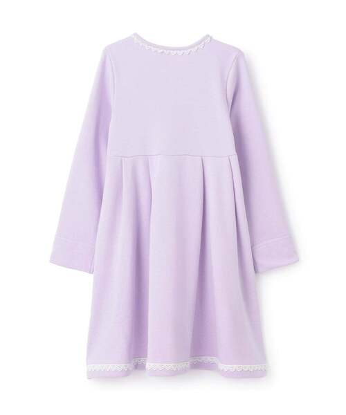 ANNA SUI mini(アナスイ・ミニ)の「ジップアップワンピース(ワンピース・キッズ・ネイビー/ラベンダー・140cm/130cm/120cm/100-110cm)」の11枚目の写真