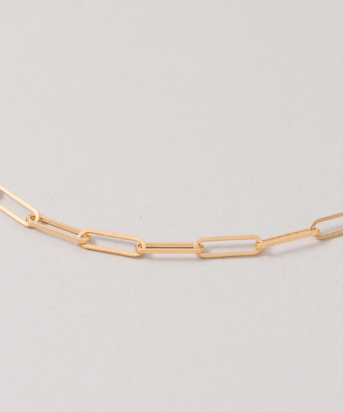 Chibi Jewels (チビジュエルズ)の「CHIBI JEWELS チビジュエルズ Long Long Chain Rectangle chain(ネックレス・レディース・ゴールド・FREE)」の4枚目の写真