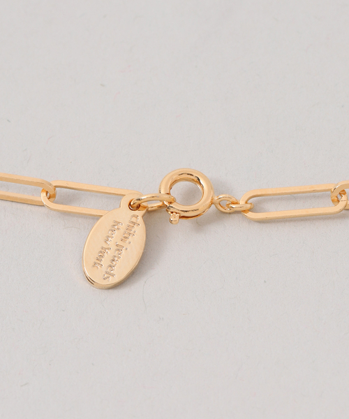 Chibi Jewels (チビジュエルズ)の「CHIBI JEWELS チビジュエルズ Long Long Chain Rectangle chain(ネックレス・レディース・ゴールド・FREE)」の5枚目の写真