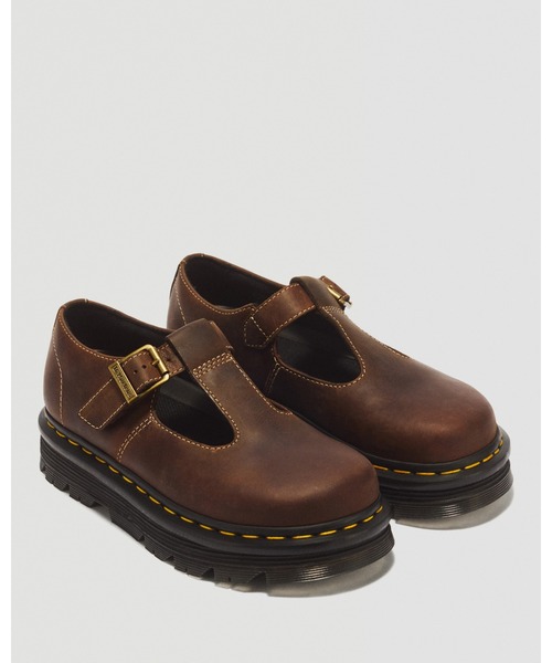 Dr. Martens（ドクターマーチン）の「Dr. Martens/ドクターマーチン ZEBZAG メリージェーン メリージェーン シューズ 44040200（その他シューズ・メンズ・ブラウン・UK5/UK7/UK8/UK9/UK6/UK4/UK3）」の5枚目の写真