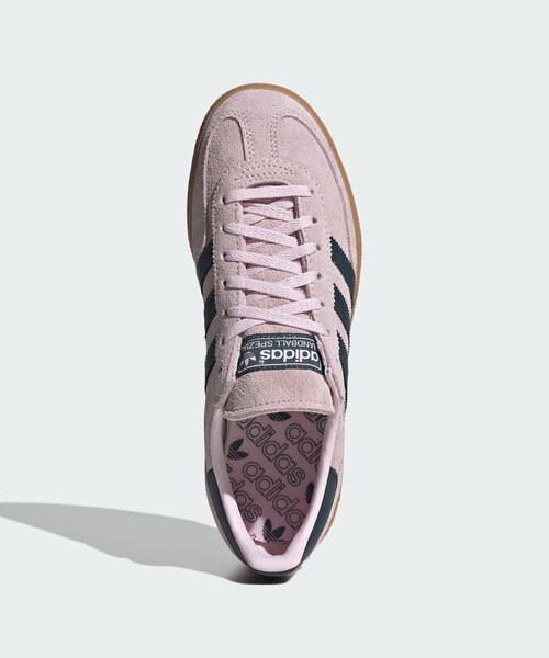 adidas(アディダス)の「adidas/アディダス HANDBALL SPEZIAL W【23-24.5】限定展開 / ハンドボールスペツィアル(スニーカー・レディース・ピンク・23.0cm/24.5cm/24.0cm/23.5cm)」の2枚目の写真