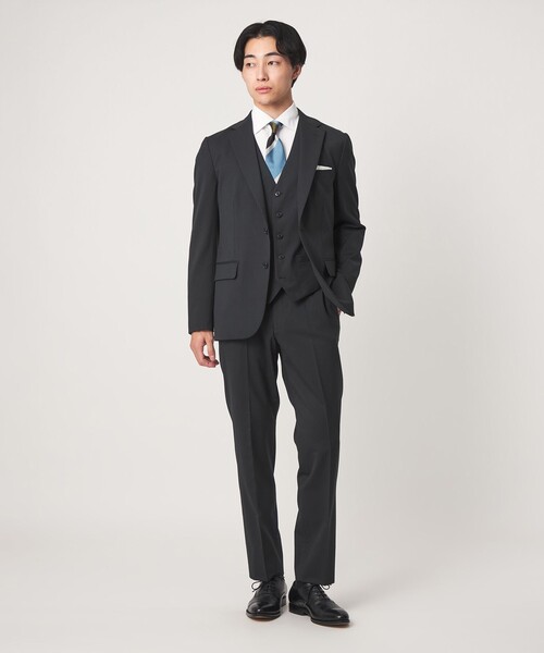 green label relaxing(グリーンレーベルリラクシング)の「コットン ブロード ワイドカラー ドレスシャツ -形態安定-(ビジネスシャツ・メンズ・ホワイト・38cm/41cm/42cm/40cm/43cm/37cm/39cm)」の3枚目の写真