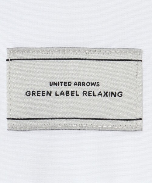 green label relaxing(グリーンレーベルリラクシング)の「コットン ブロード ワイドカラー ドレスシャツ -形態安定-(ビジネスシャツ・メンズ・ホワイト・38cm/41cm/42cm/40cm/43cm/37cm/39cm)」の14枚目の写真