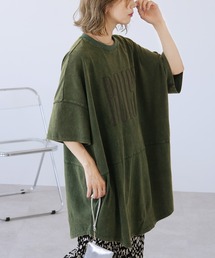 reca | パウダー加工ロゴプリントBIGTシャツ(Tシャツ/カットソー)
