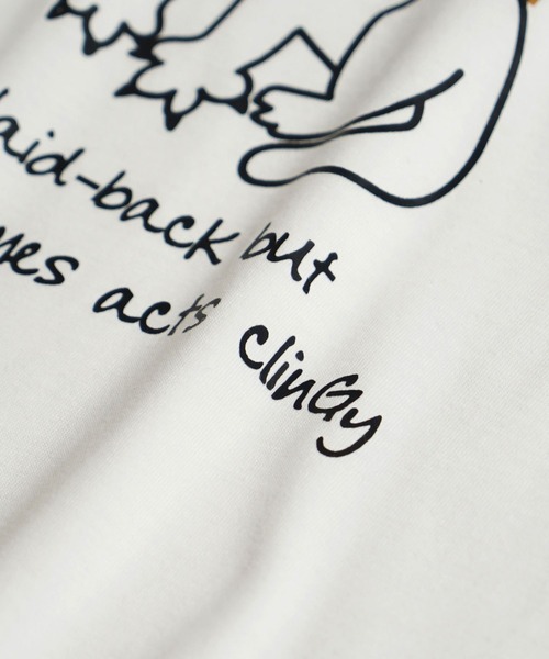 e-zakkamania stores(イーザッカマニアストアーズ)の「自慢のネコプリント BIGTシャツ(Tシャツ/カットソー・レディース・オフホワイト・フリー)」の11枚目の写真