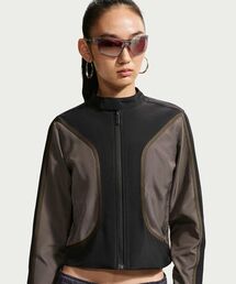 ナイキ スポーツウェア ウィメンズ モトジャケット / Nike Sportswear Women's Moto Jacket IM8182-010 Black