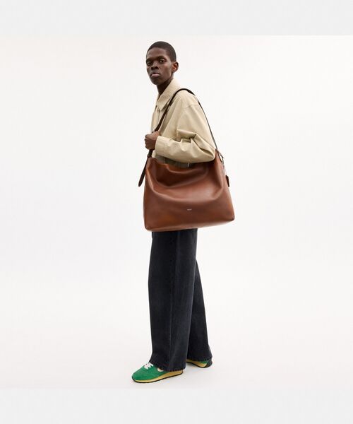 COACH(コーチ)の「モットメッセンジャーバッグ・ラブドレザー(メッセンジャーバッグ・メンズ・ブラウン系その他・ONE)」の2枚目の写真