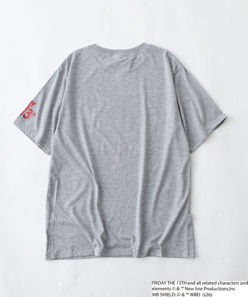 FUNALIVE(ファンアライブ)の「FRIDAYTHE13TH/13日の金曜日 ジェイソン 半袖 Tシャツ(Tシャツ/カットソー・メンズ・ブラック系2/グレー系2/ブラック系1/グレー系1・LL/L/M)」の20枚目の写真